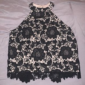 Lace tank top